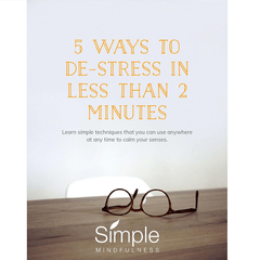 5 Ways to De-Stress in Less than 2 Minutes