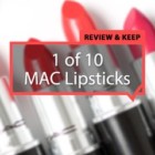 Mac Lipstick Review
