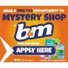 Become a b&m uk Mystery shopper
