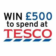 Win £500 to Spend at Tesco