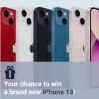 Win an iPhone 13