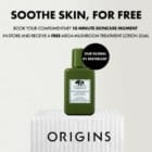 Free Sample of Origins Mega-Mushroom Treatment Lotion