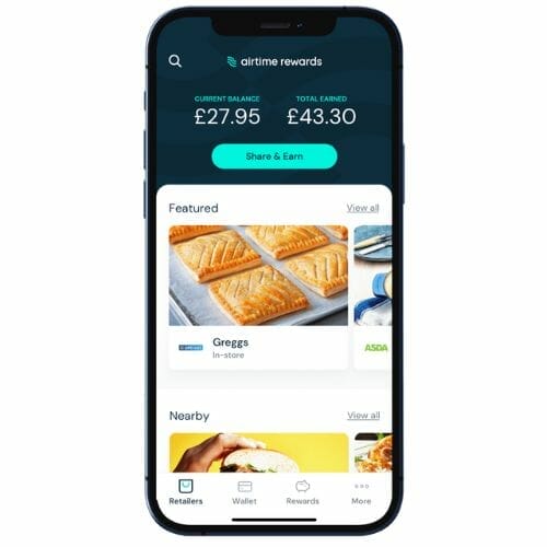 Free 50p Sign-Up Bonus with Airtime Rewards