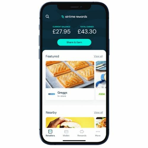 Free 50p Sign-Up Bonus with Airtime Rewards