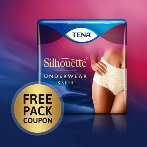 Free TENA Silhouette pack (worth £8.50) [coupon] ⋆ Star Freebies