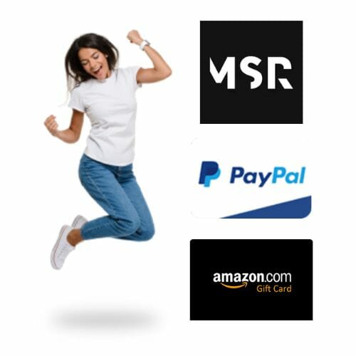 Free Gift Cards & Welcome Bonus with MSR