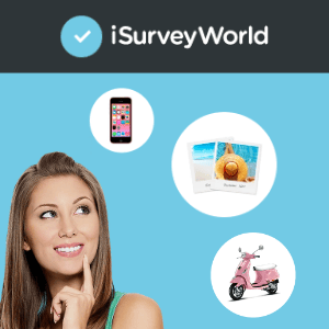 Cash rewards with iSurveyWorld
