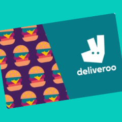 Deliveroo gift card
