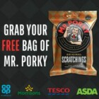 Free Mr Porky Pork Scratchings