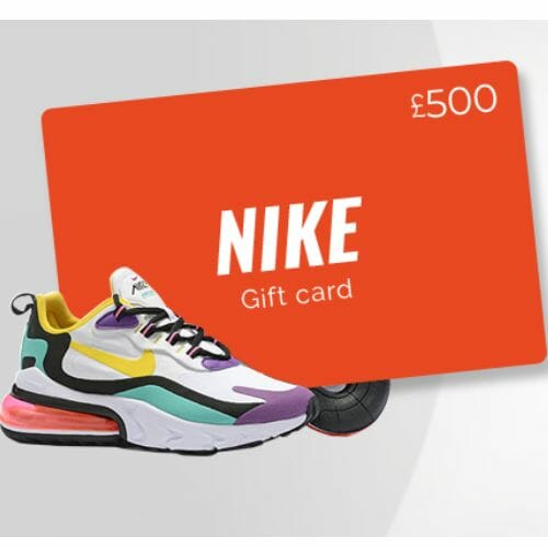 Win a £500 Nike Gift Card