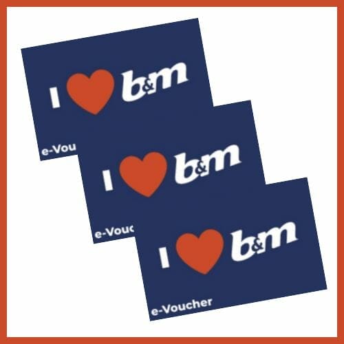 Free £100 B&M Voucher