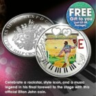 Free Elton John Coin