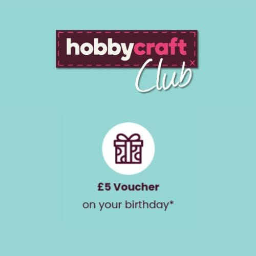 Free Hobbycraft Birthday Voucher