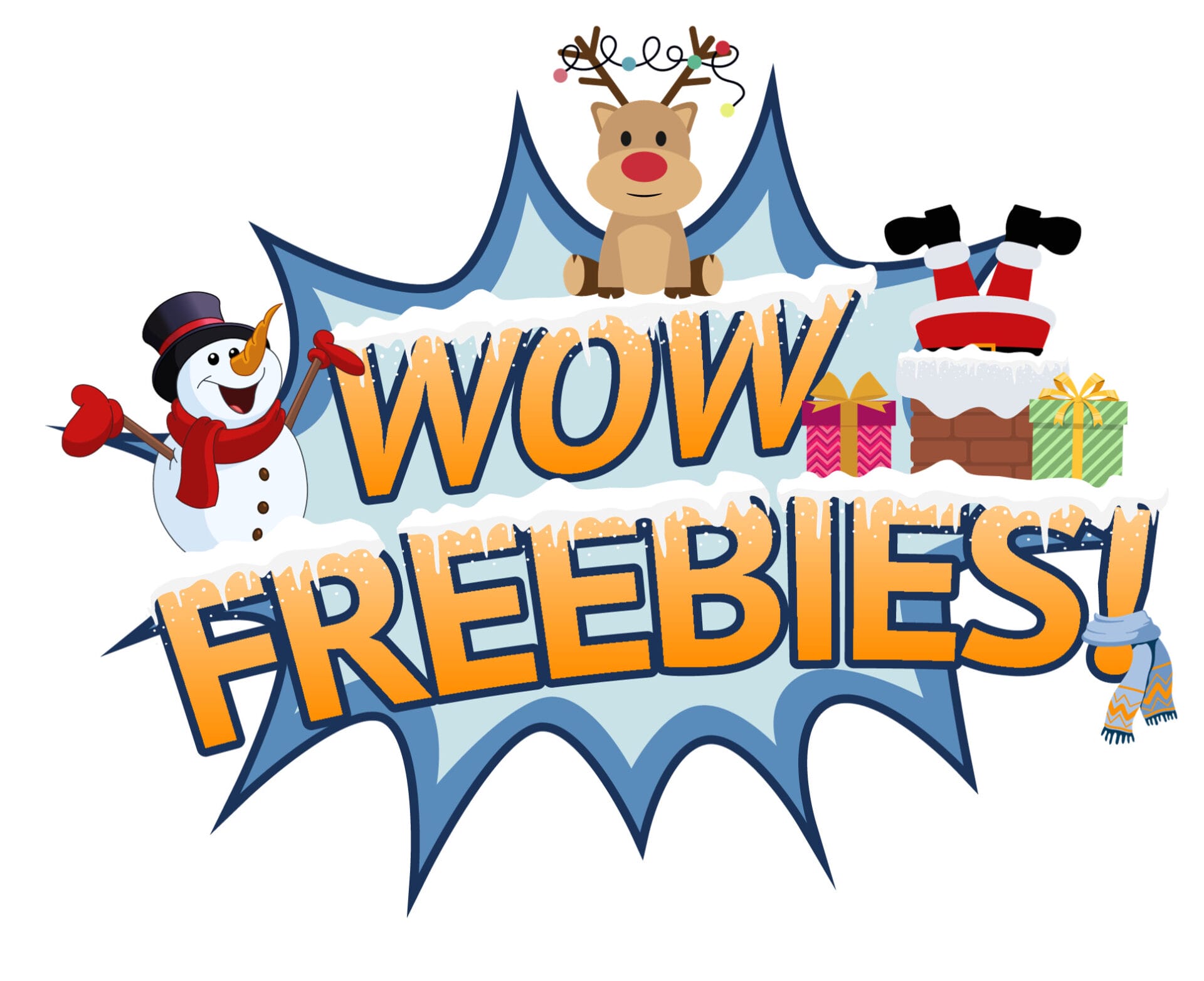 WOW Freebies Christmas Logo