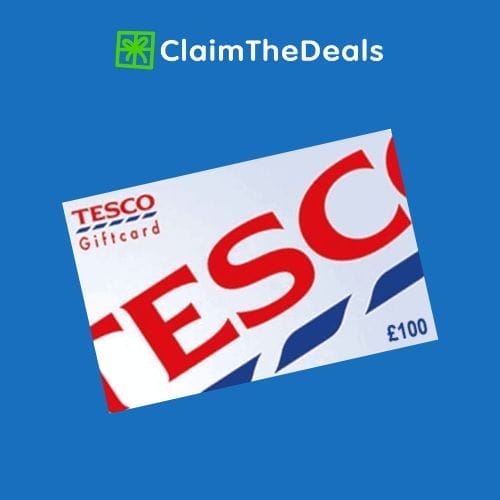 Free £100 Tesco Gift Card WOW Freebies