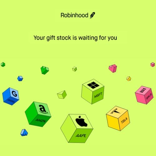 Free Stocks or Shares with Robinhood