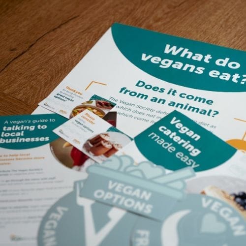 Free Vegan Window Stickers & More