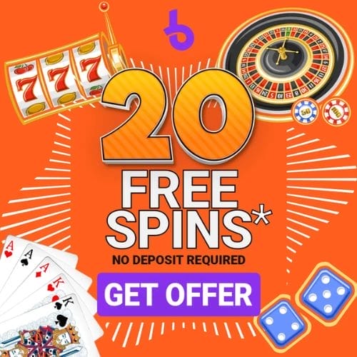 20 Free Spins – No Deposit Required