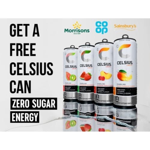 Free Can of CELSIUS Energy Drink