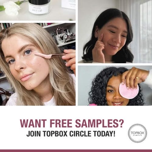 Free Beauty Products with Topbox Circle