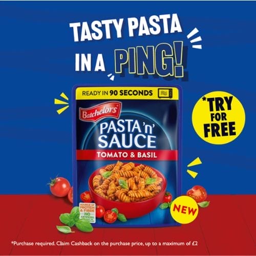 Free Batchelors Pasta Meals